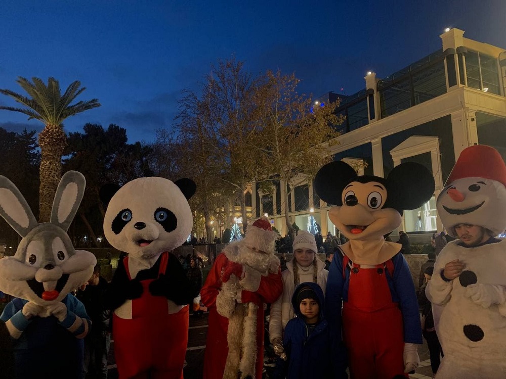 2022 New Year celebrations in Azerbaijan 