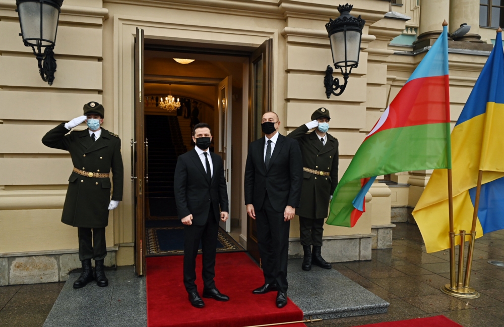 Aliyev's visit to Kiev