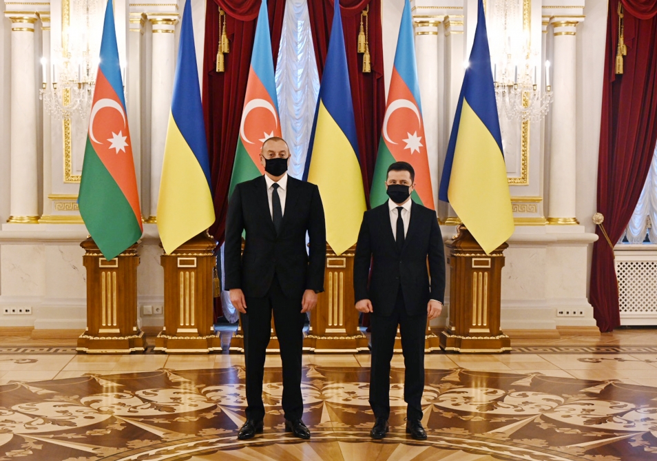 Azerbaijani president's visit to Kiev 