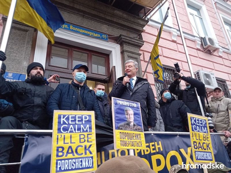 Case against Poroshenko in Ukraine