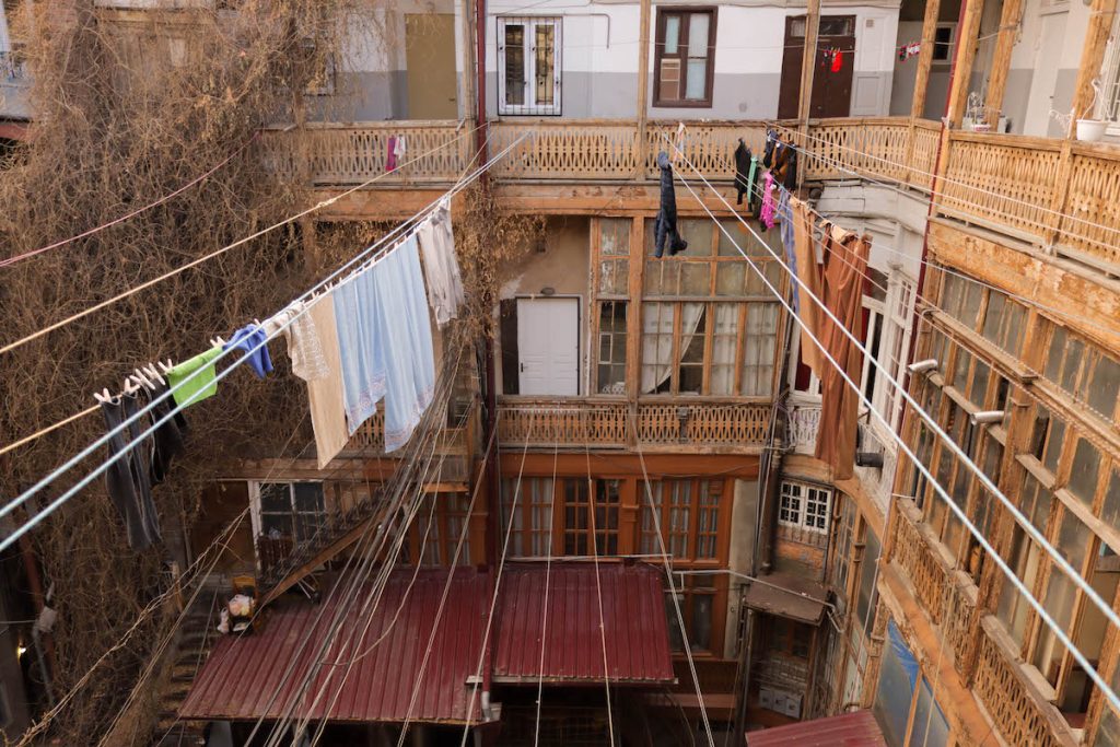 'Italian' courtyards of Tbilisi