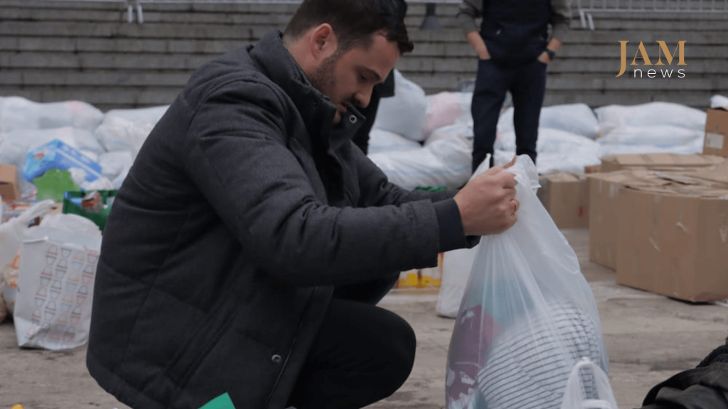 Humanitarian aid for Ukraine in Georgia 