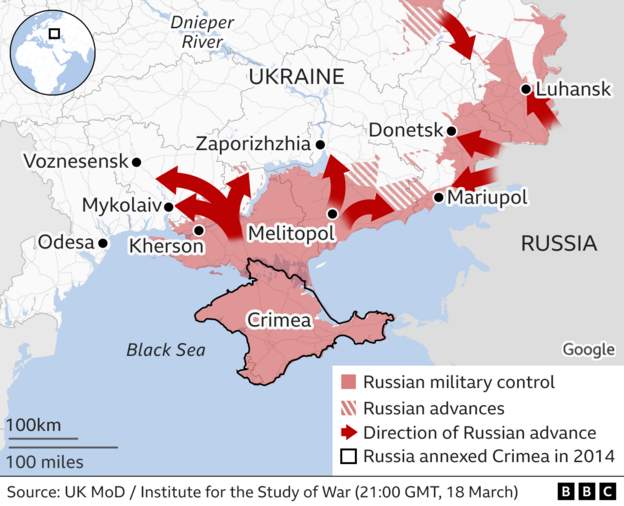 War in Ukraine news
