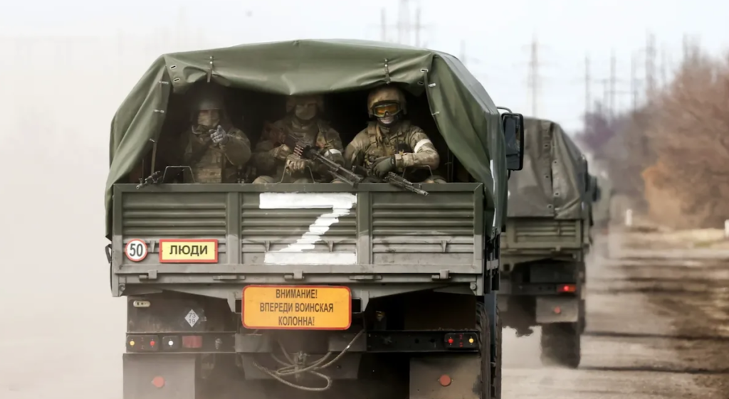 Российские военные в Украине. Фото: TASS