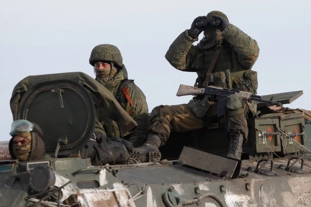 Russian soldiers in Ukraine