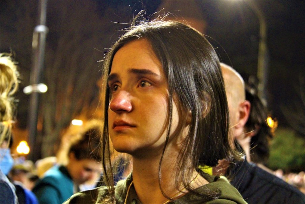 Rally in support of Ukraine in Tbilisi