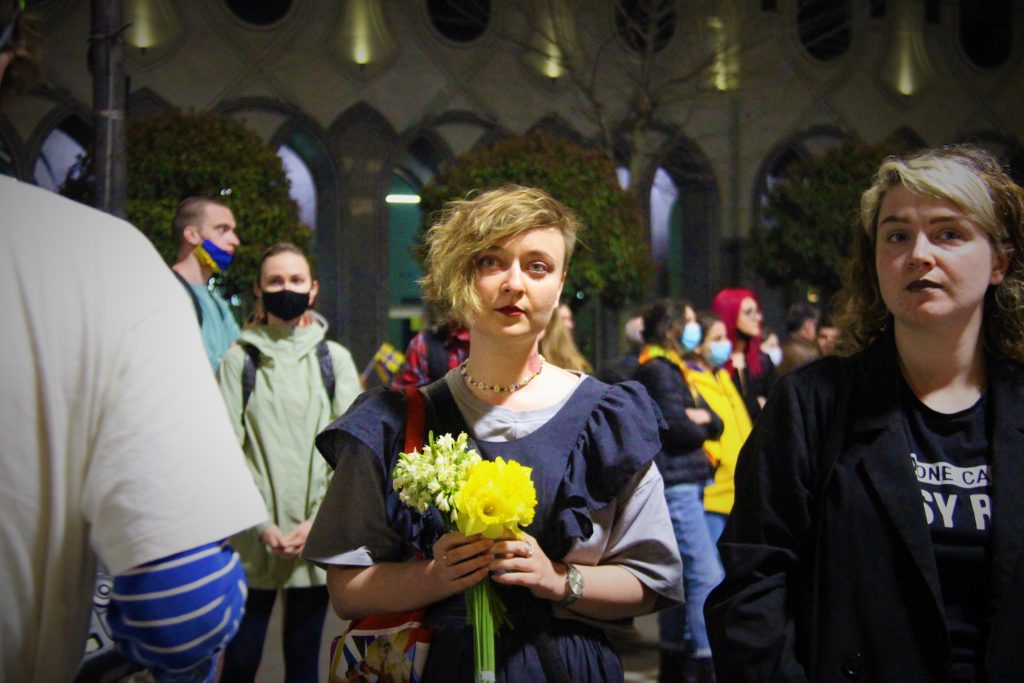 Rally in support of Ukraine in Tbilisi