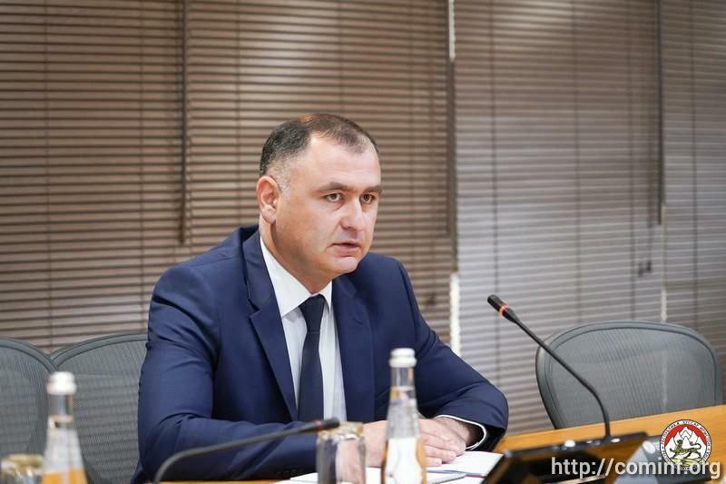 Новый президент Южной Осетии Алан Гаглоев