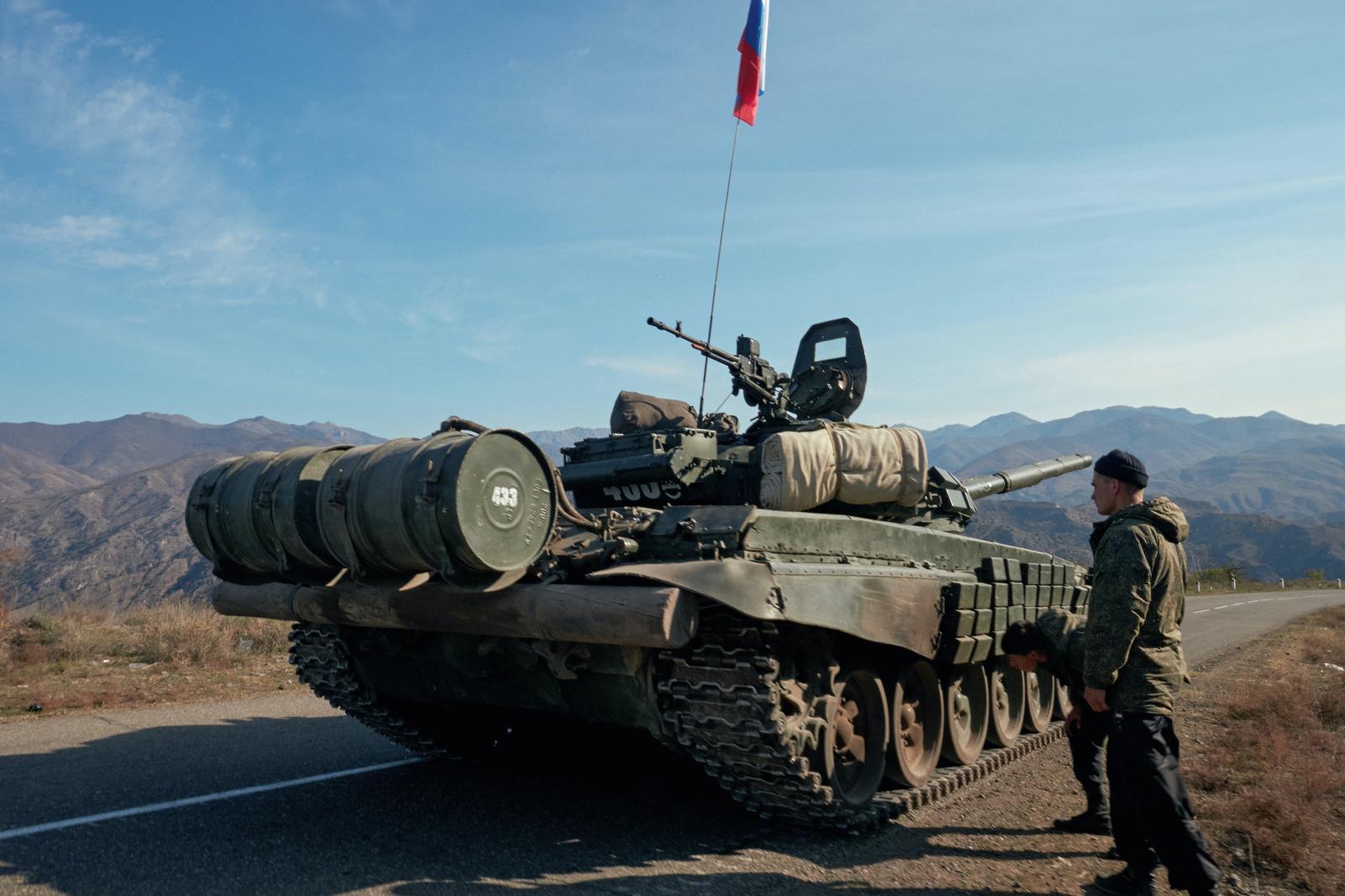Российские миротворцы в Нагорном Карабахе