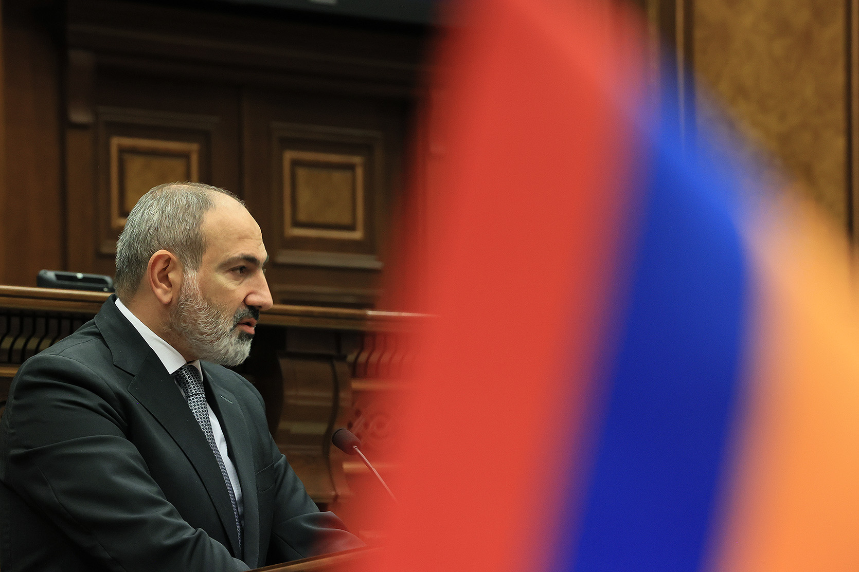 Pashinyan's speech in the Armenian Parliament