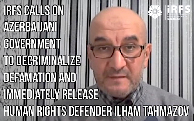 IRFS condemns arrest of a human rights activist in Azerbaijan 