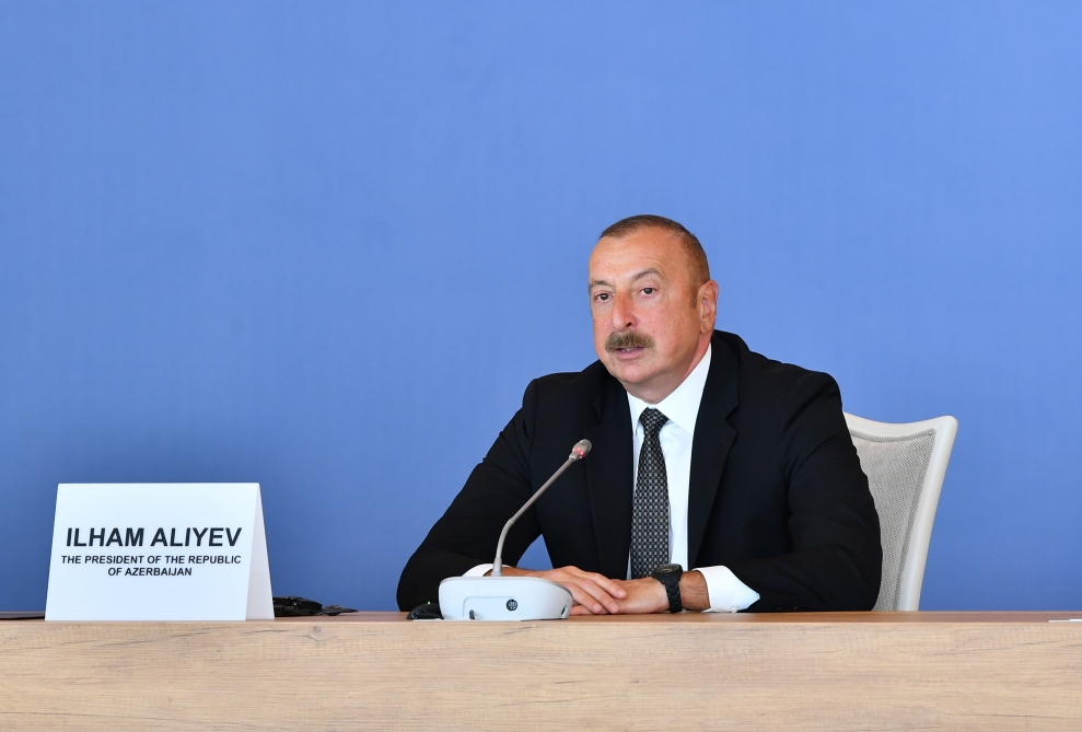 Ilham Aliyev on the rights of Armenians in Azerbaijan 