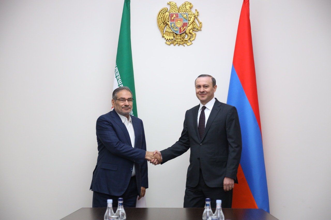 Iranian Security Council Secretary in Yerevan