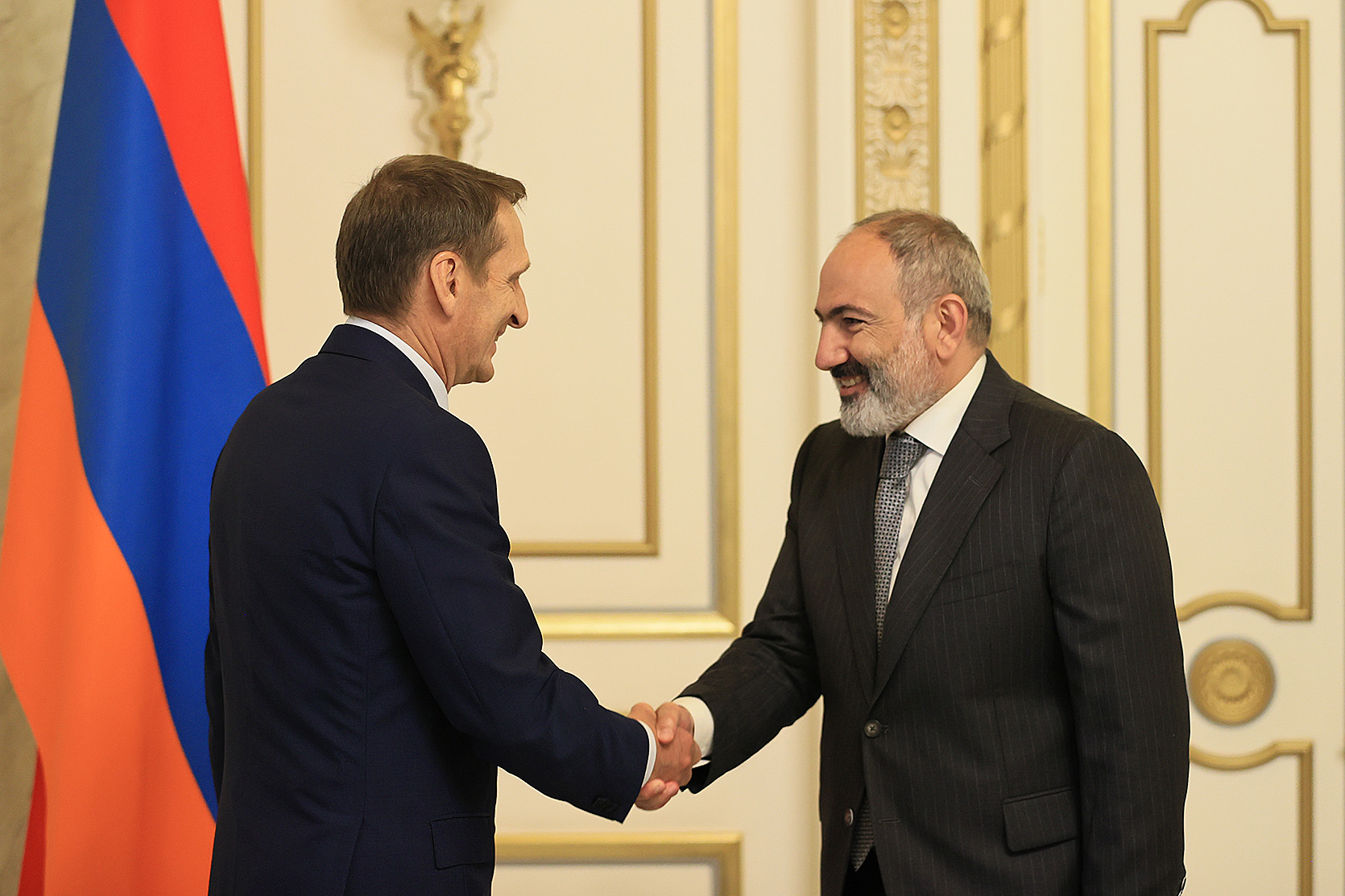Burns and Naryshkin in Yerevan