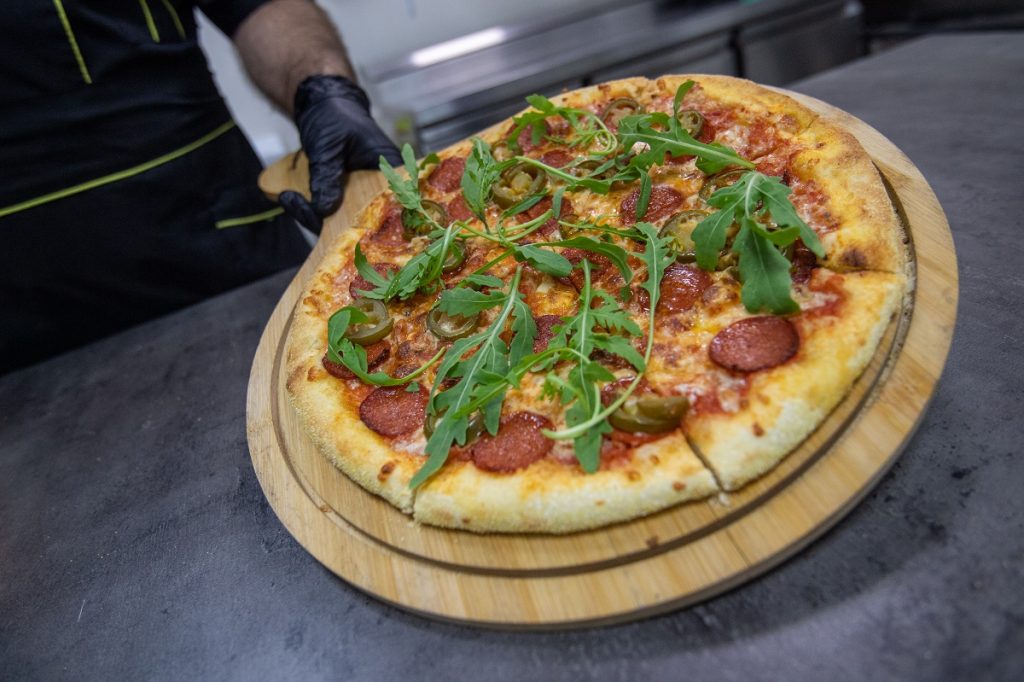 Unusual pizzeria in Armenia