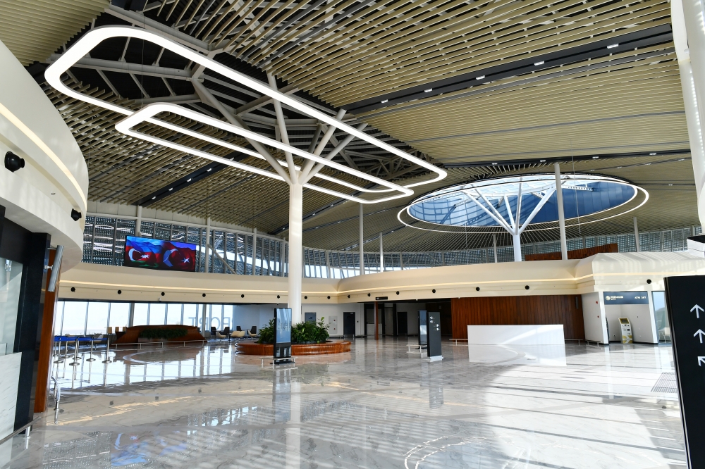 Զանգիլանի միջազգային օդանավակայան. Լուսանկարը՝ AzərTAc