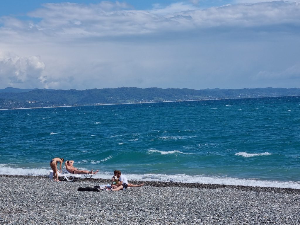 Tourist season in Abkhazia.There are more tourists in Abkhazia, but there are also problems with them. Photo by JAMnews/Marianna Kotova
