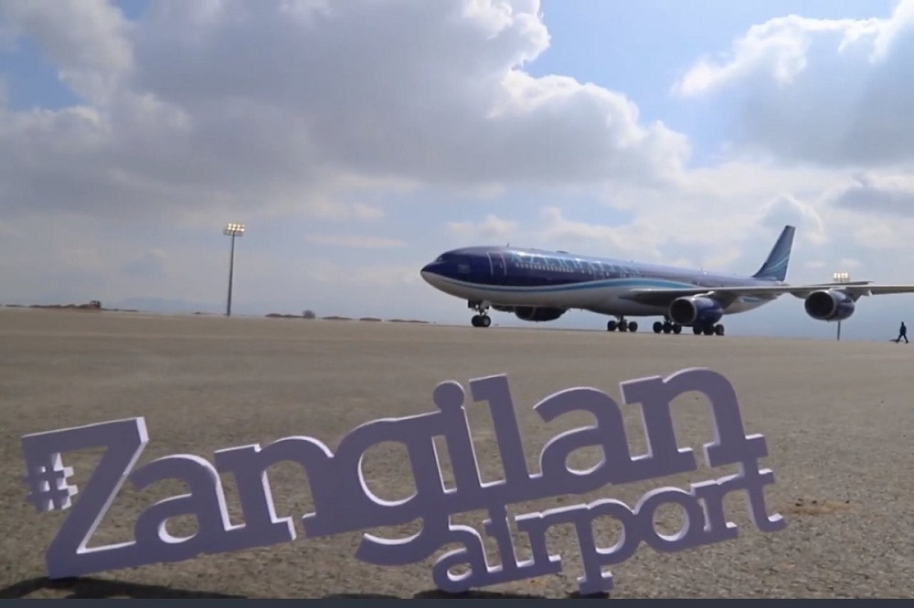 Открытие международного аэропорта в Зангилане