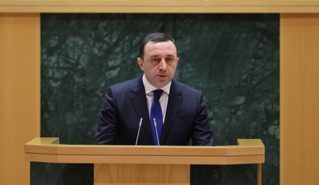 "You are bitter and full of envy" - Garibashvili's speech in parliament against the opposition