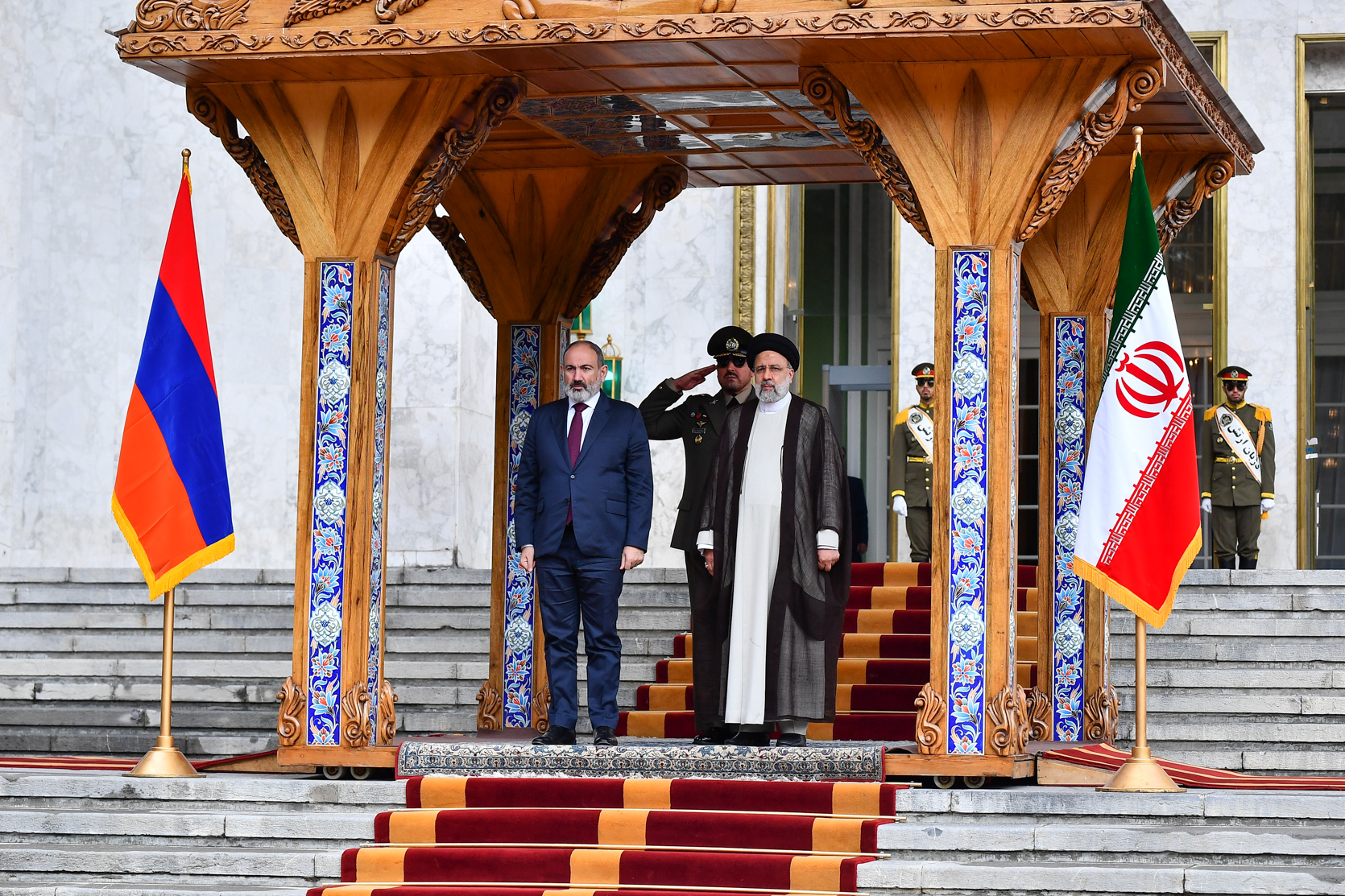 Working visit of Pashinyan to Iran