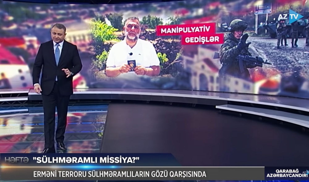 Демарш гостелевидения Азербайджана против миротворцев