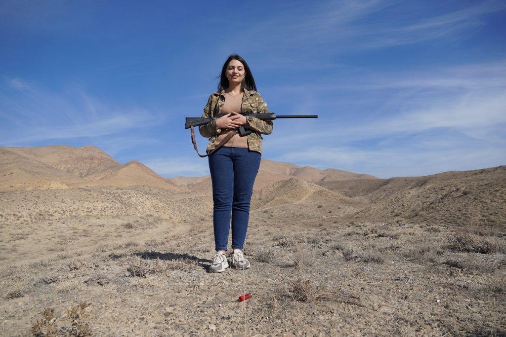 Ani feels more secure after taking self-defense courses. Author's photo