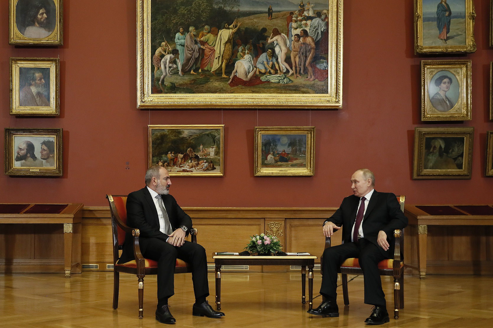 Встреча Пашинян-Путин в Санкт-Петербурге