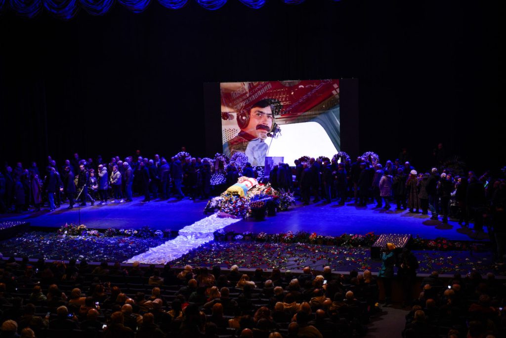Funeral of Buba Kikabidze. Photo: Datuna Agassi specially for JAMnews