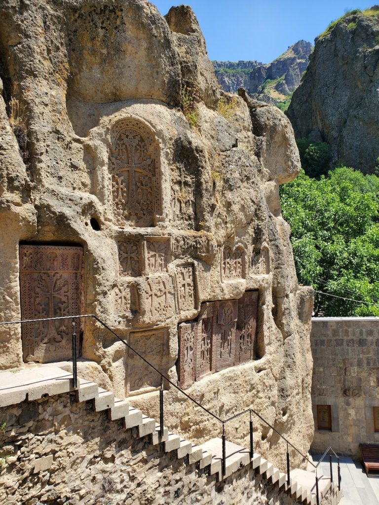 Ancient Christian complex Geghard in Armenia. Photo by Hasmik Ghazaryan