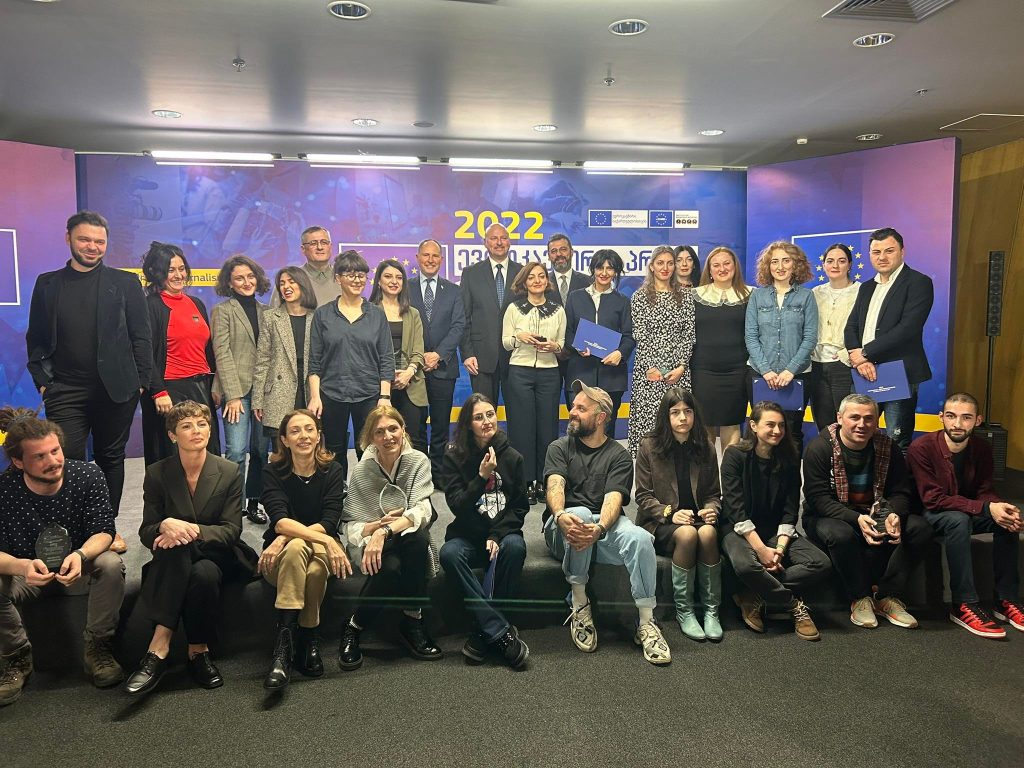 Finalists and winners of the European Union Journalism Prize 2022
