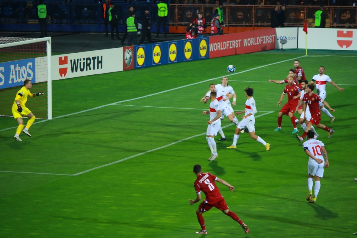 Match Armenia-Turkey in Yerevan