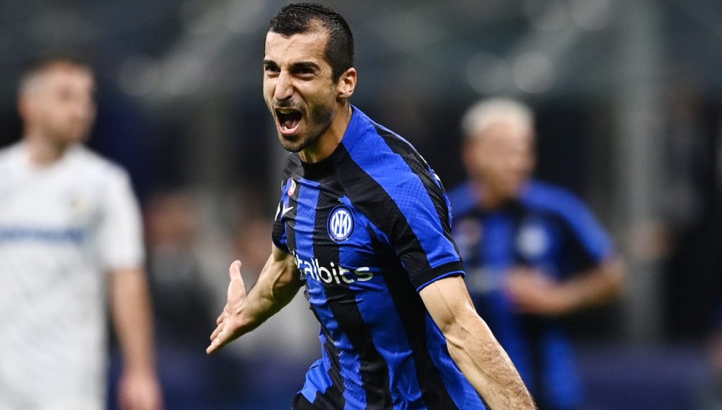 Now Mkhitaryan is a player of the Italian Inter. Photo from calciomercato.com