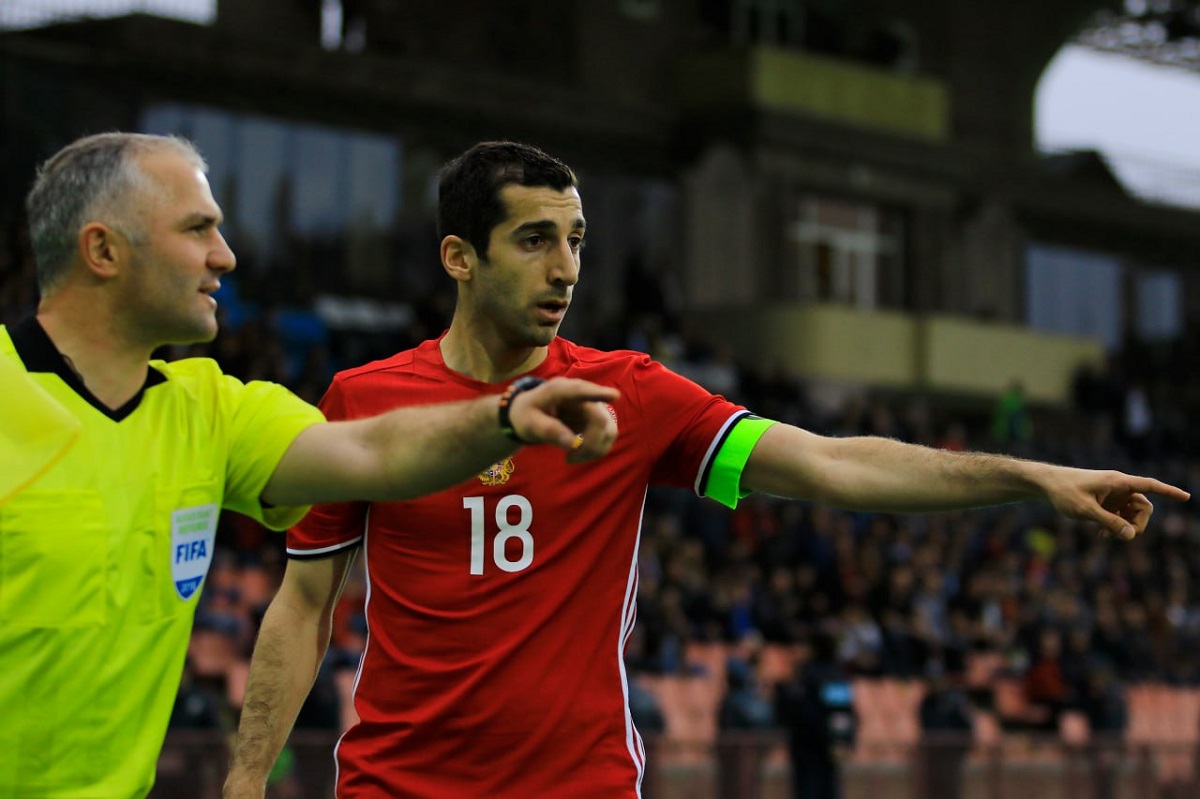 Henrikh Mkhitaryan Retires from Armenia's National Soccer Team –