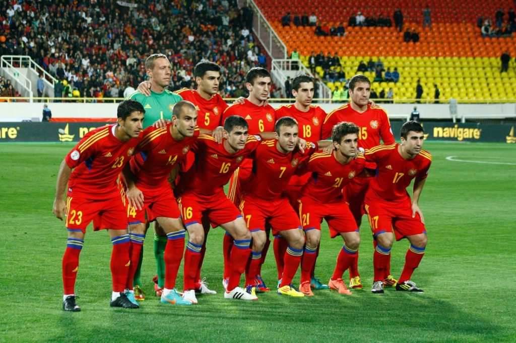 Mkhitaryan in the Armenian national team. Photo: Gevorg Ghazaryan