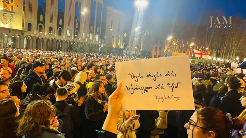 Tbilisi against the law "on foreign agents"