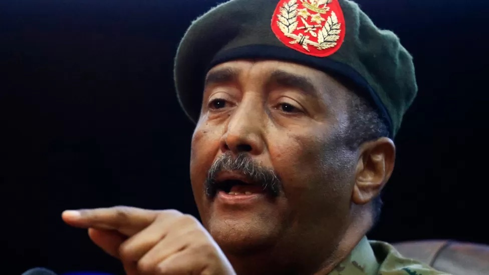 Военный лидер Судана генерал Абдель Фаттах аль-Бурхан