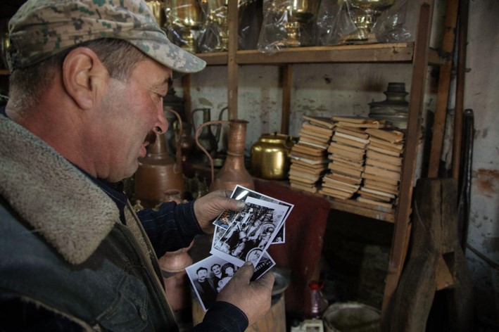 Tinsmiths and copper workers in Baku