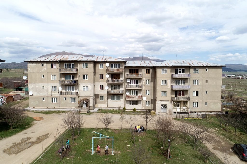 Здание в городе Степанаван до модернизации