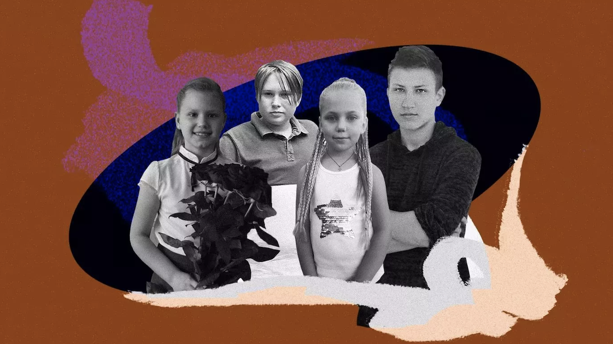 Дети убитые Россией в Украине