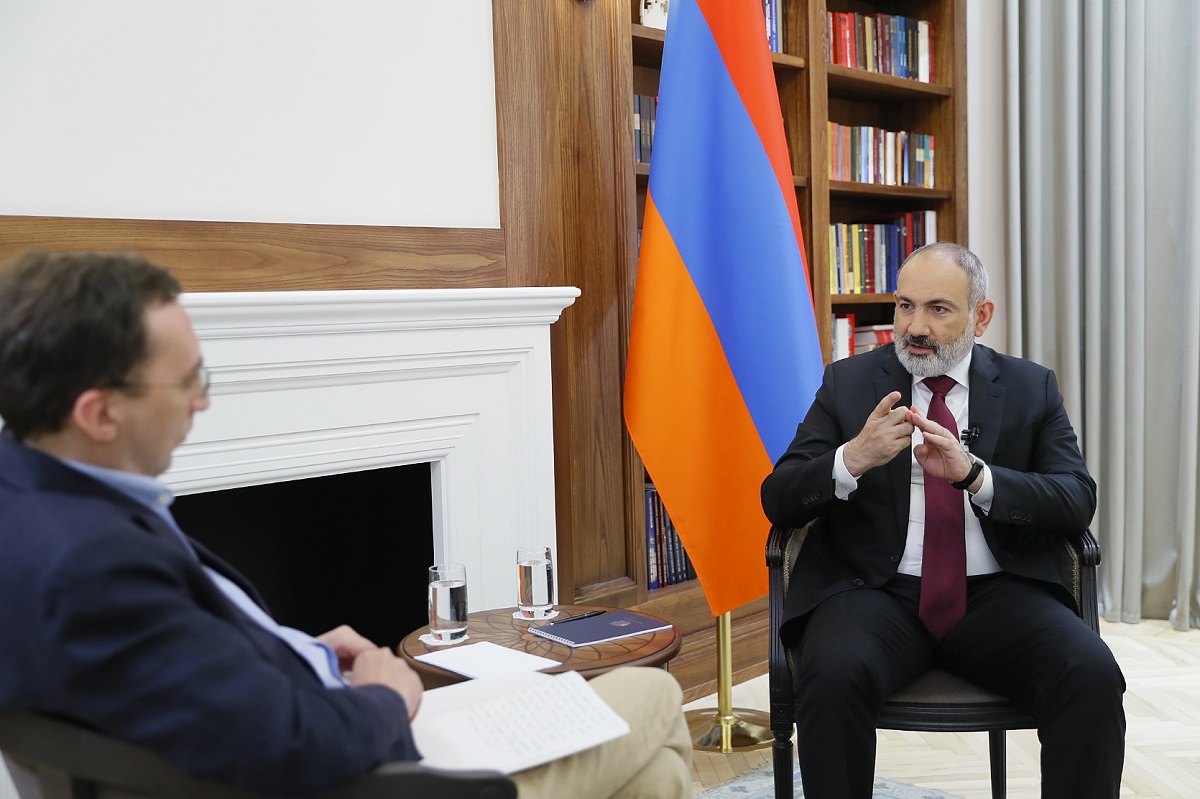 Interview with Pashinyan France Presse (AFP)