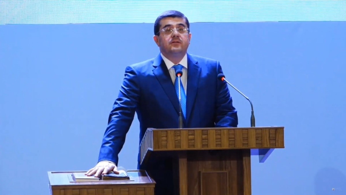 Resignation of the President of the unrecognized NKR