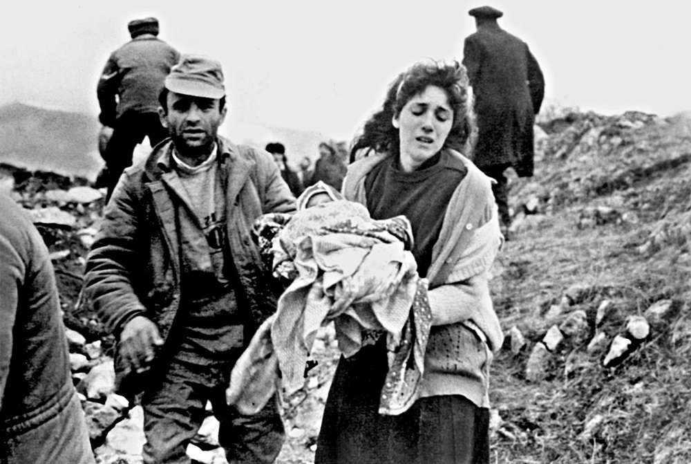 Массовые захоронения жертв Ходжалинской трагедии