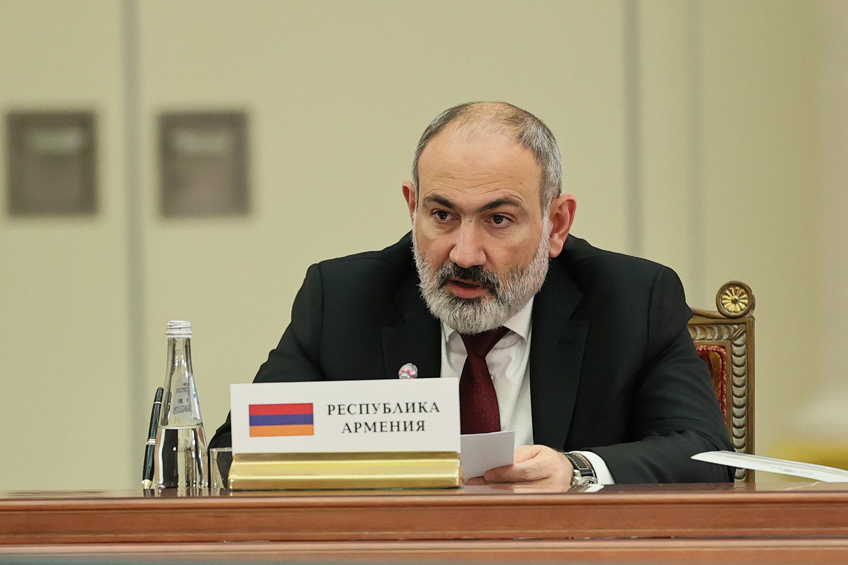 Pashinyan's speech in St. Petersburg