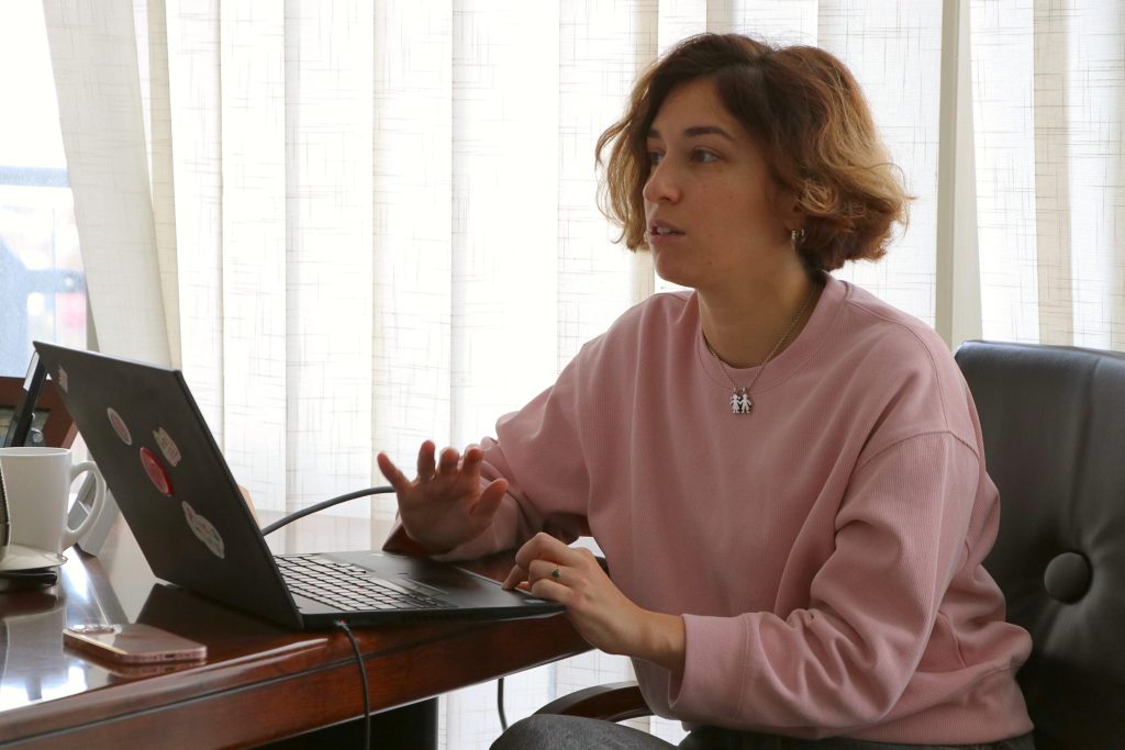 Elene Margishvili, head of the company's integrated marketing communications department