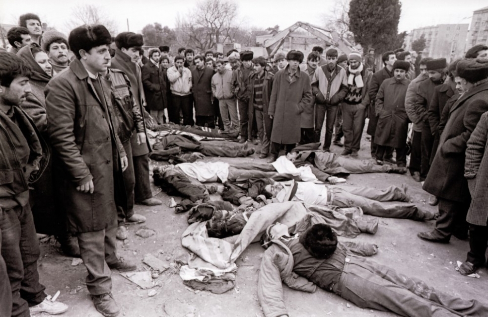 34-я годовщина трагедии 20 Января в Азербайджане