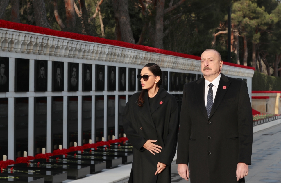 34-я годовщина трагедии 20 Января в Азербайджане