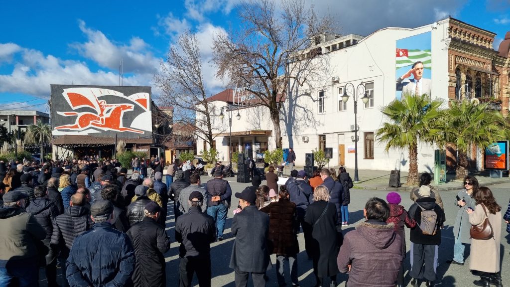 "After 27 years in business, I'm lost today." The fuel crisis in Abkhazia may  escalate into a political one. Photo: Marianna Kotova