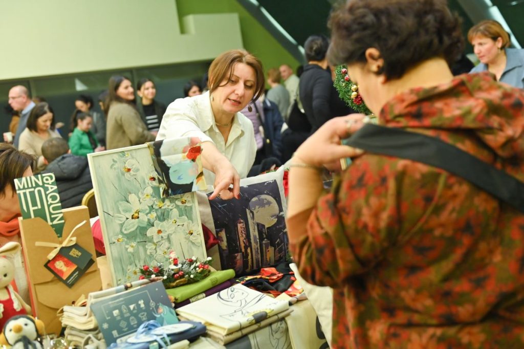 Srbuhi presented its products at the New Year exhibition and sale in Yerevan