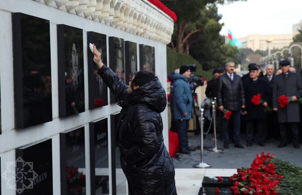 34-я годовщина трагедии 20 января в Азербайджане