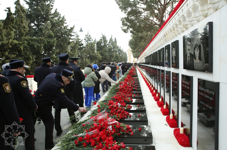 34th anniversary of the January 20 tragedy in Azerbaijan